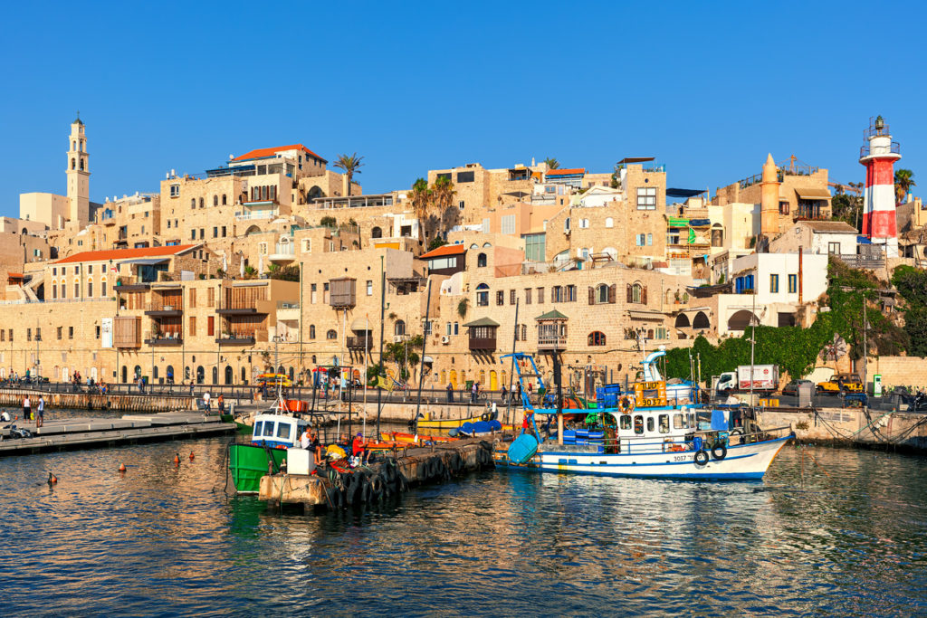 Small port of Old Jaffa