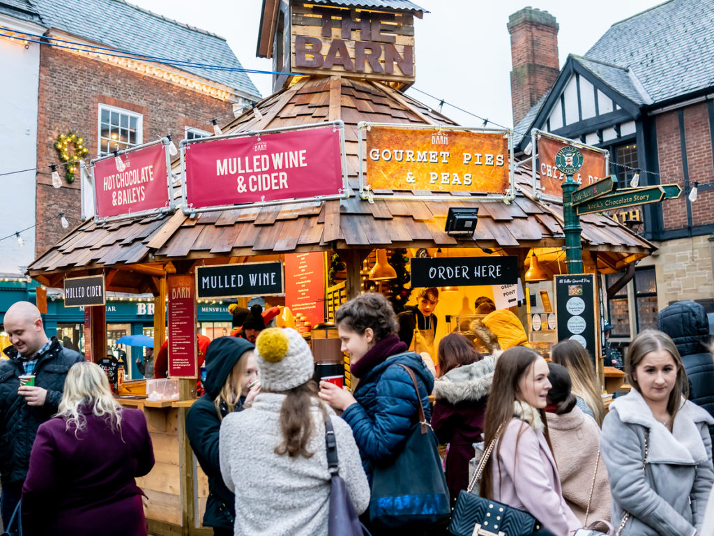 Mulled wine at the Christmas market