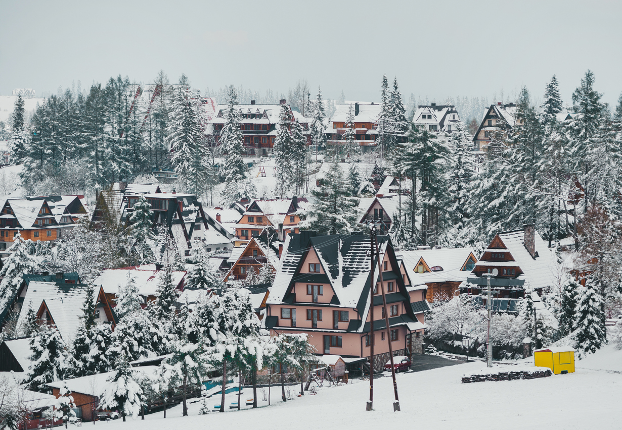 Tatra Mountain landscape of Zakopane