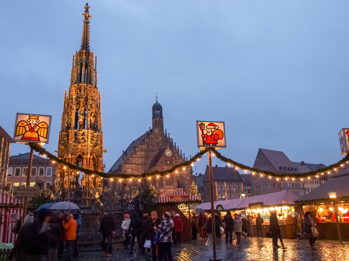 Historical Nuremberg at Christmas