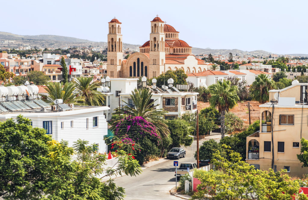 A view of Paphos