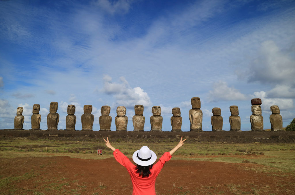 Moai Statues of Ahu Tongariki