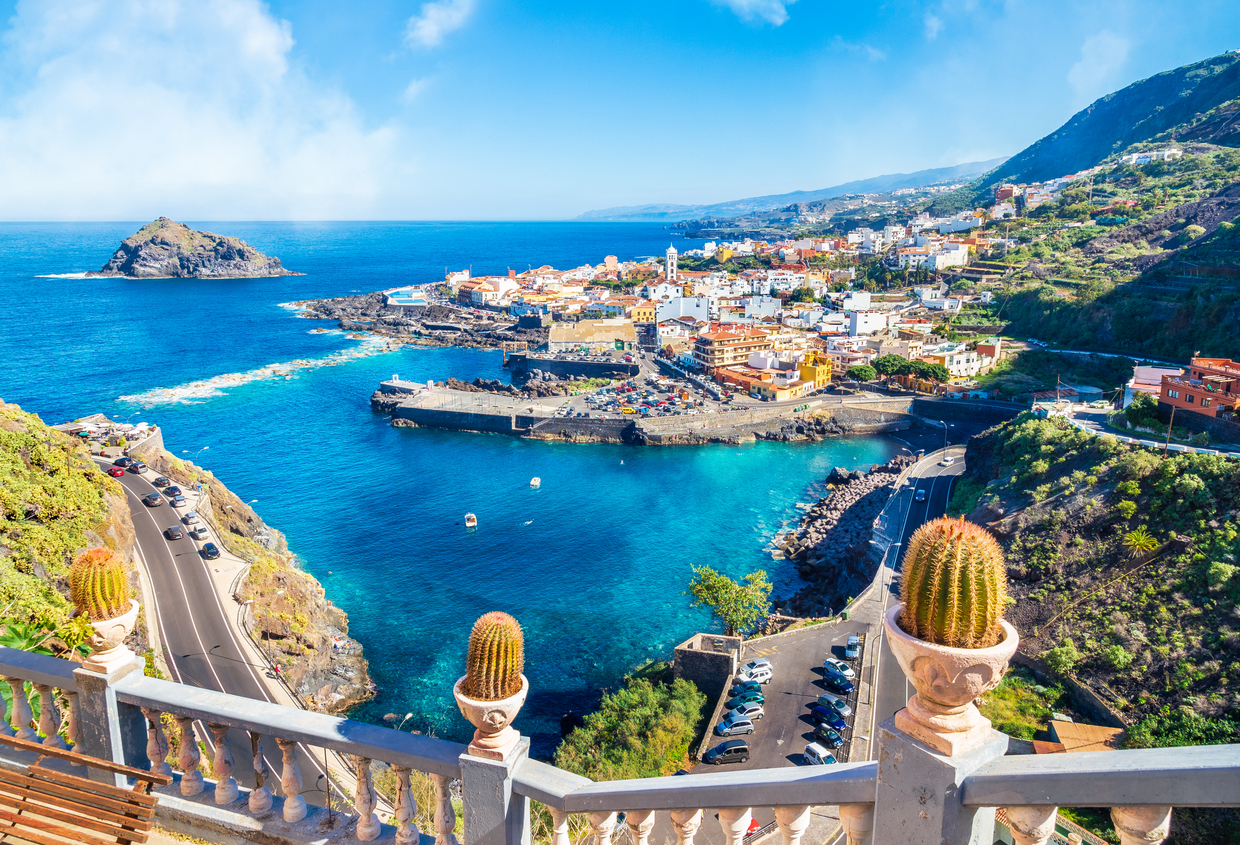 Garachico town of Tenerife