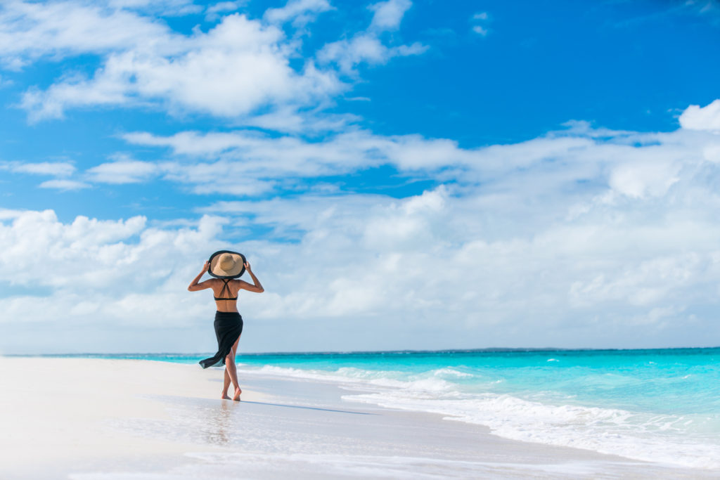 White beaches and crystal clear sea