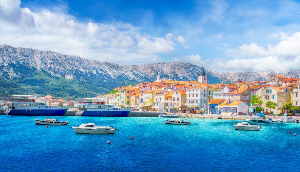 Baska-town-on-Krk-island