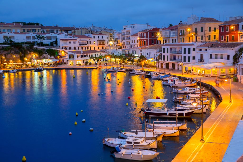 Calasfonts-Cales-Fonts-Port-sunset-in-Mahon